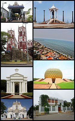 Lit 2 Places Blanc Douce Pondicherry