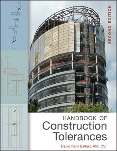 Lit Bébé Combiné Fraîche Handbook Of Construction tolerances Book by David Kent Ballast