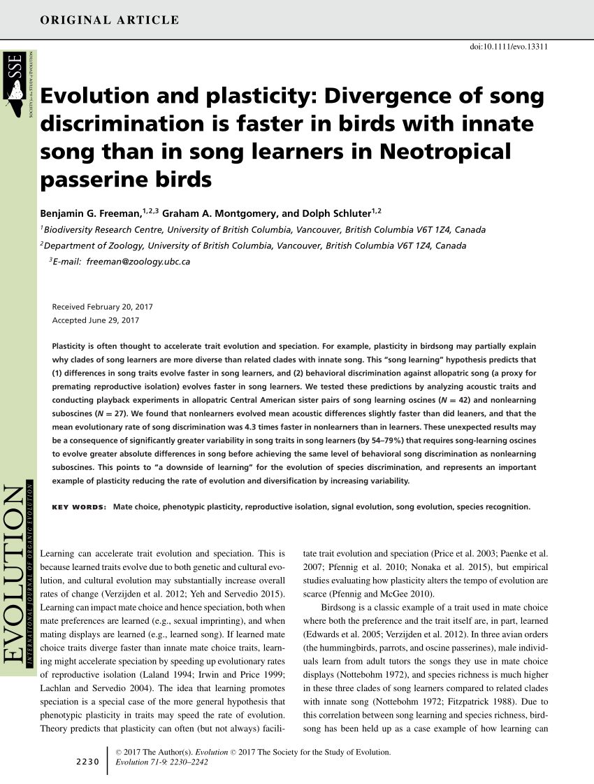 Lit Combiné Bébé De Luxe Pdf the Importance Of Suboscine Birds as Study Systems In Ecology