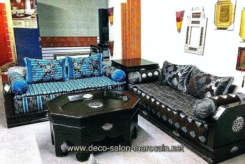 Tete De Lit Marocaine Élégant Dacco Salon Couleur De Peinture Pour Chambre Bleu Petrole Lit Bas