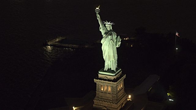 Tour De Lit Liberty Beau Royalty Free Statue Liberty Hd Video 4k Stock Footage & B Roll