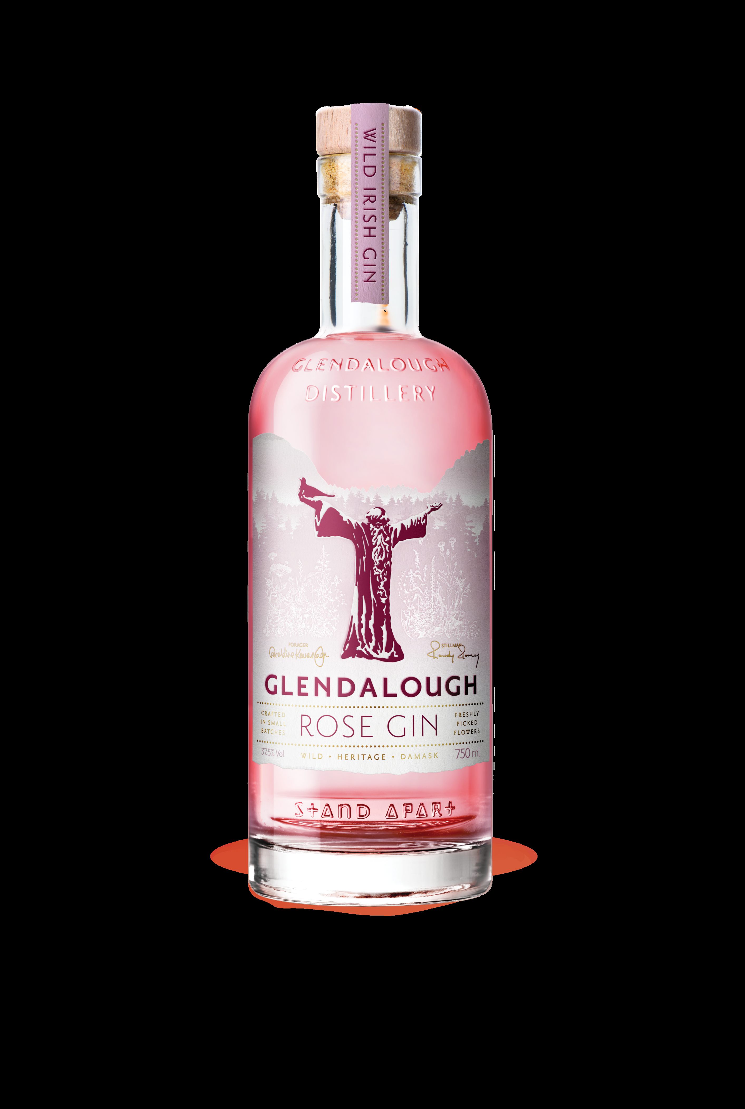 Tour De Lit Vert D Eau Charmant Glendalough Rose Gin